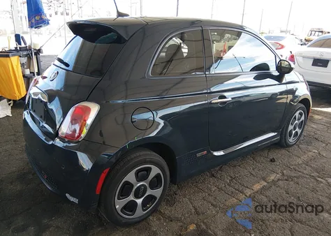 2016 Fiat 500E Battery Electric z USA, uszkodzony, nr VIN 3C3CFFGE7GT229406